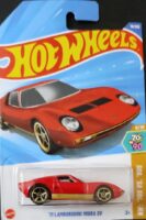 Hot Wheels - 71 Lamborghini Miura SV (HYX22) [Imported].