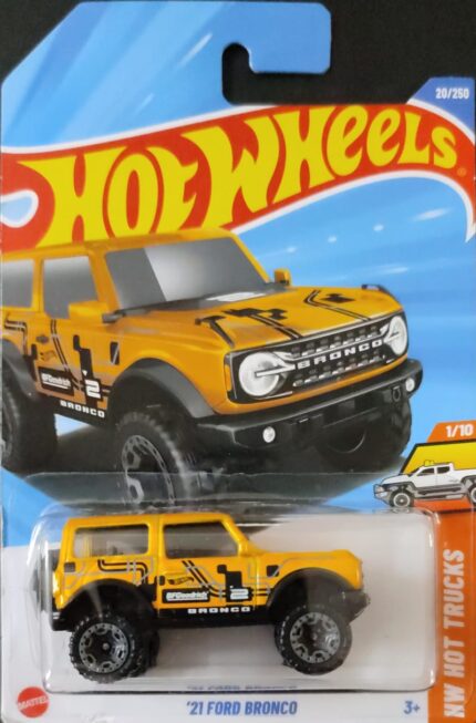 Hot Wheels - 21 Ford Bronco (HYX50) [Imported].