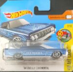 Hot Wheels - 64 Lincoln Continental (DVB79) [Imported Short Card].