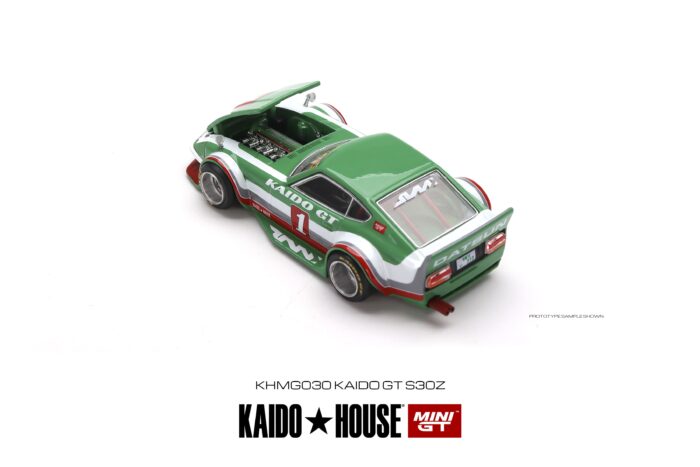 KAIDO HOUSE - Datsun KAIDO Fairlady Z - Kaido GT V2 - Green - Unsealed Mint - Image 3