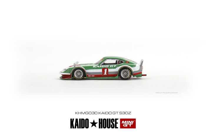 KAIDO HOUSE - Datsun KAIDO Fairlady Z - Kaido GT V2 - Green - Unsealed Mint - Image 4