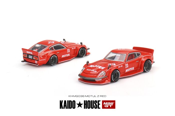KAIDO HOUSE - Datsun KAIDO Fairlady Z - MOTUL V2 - Red - Unsealed Mint - Image 1