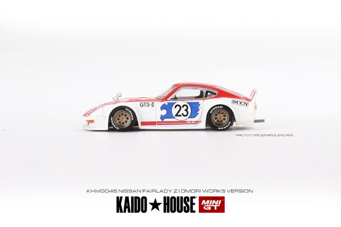 KAIDO HOUSE - Nissan Fairlady Z Kaido GT Omori Works - White - Unsealed Mint - Image 3