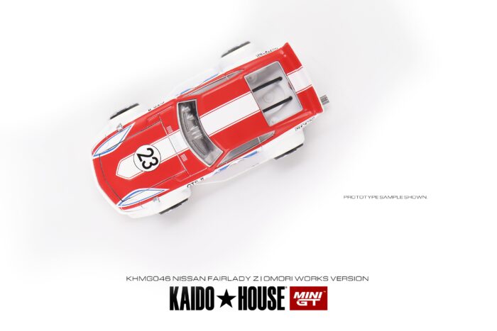 KAIDO HOUSE - Nissan Fairlady Z Kaido GT Omori Works - White - Unsealed Mint - Image 4