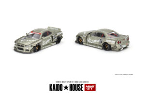 KAIDO HOUSE - Nissan Skyline GT-R (R34) Kaido Works V4 - Millenium Jade - Unsealed Mint