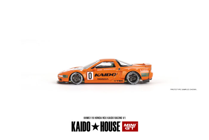 KAIDO HOUSE - Honda NSX KAIDO Racing V1 - Orange - Unsealed Mint - Image 4