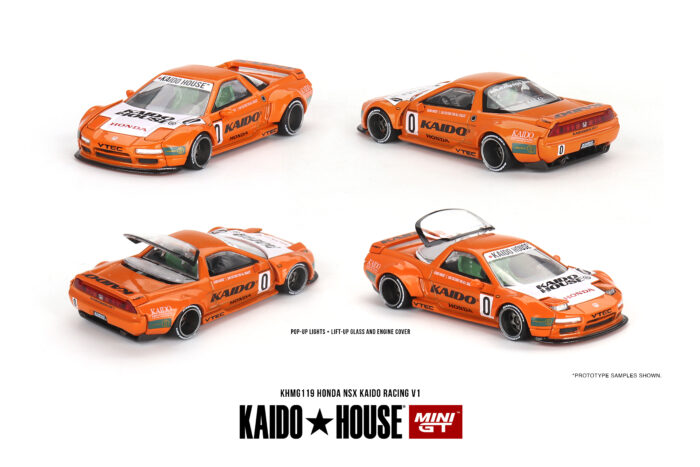 KAIDO HOUSE - Honda NSX KAIDO Racing V1 - Orange - Unsealed Mint - Image 1