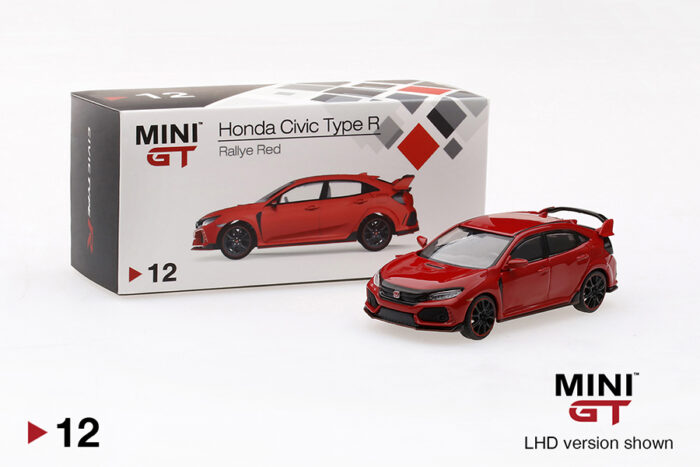 MINI GT - Honda Civic Type R (FK8) - Rallye Red - Image 1