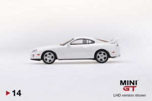 MINI GT - Toyota Supra - Super White - Image 4
