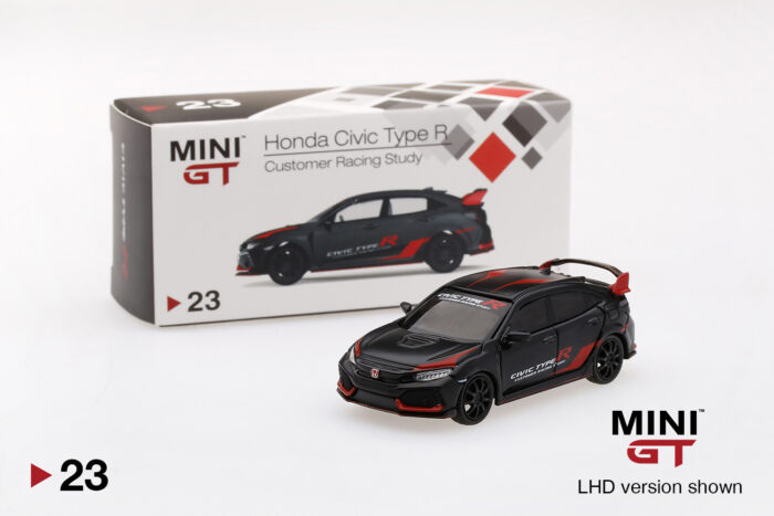 MINI GT - Honda Civic Type R (FK8) - Customer Racing Study Black - Image 1