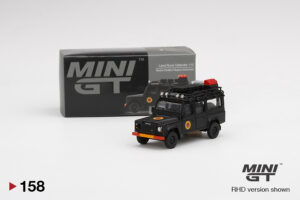 MINI GT - Land Rover Defender 110 - Indonesian Secret Service EMS Exclusive