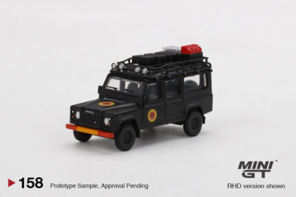 MINI GT - Land Rover Defender 110 - Indonesian Secret Service EMS Exclusive