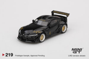 MINI GT - Pandem Toyota GR Supra V1.0 - Black - Image 2