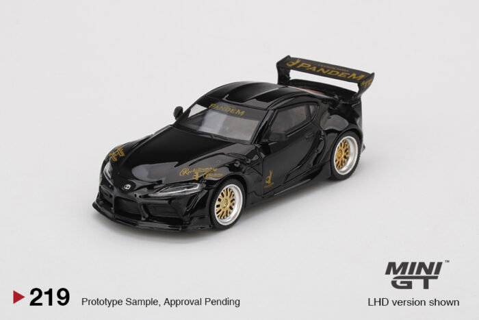 MINI GT - Pandem Toyota GR Supra V1.0 - Black - Image 2