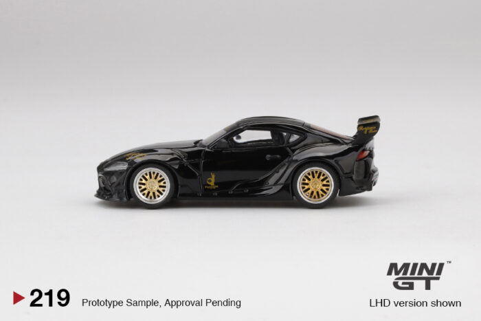 MINI GT - Pandem Toyota GR Supra V1.0 - Black - Image 4