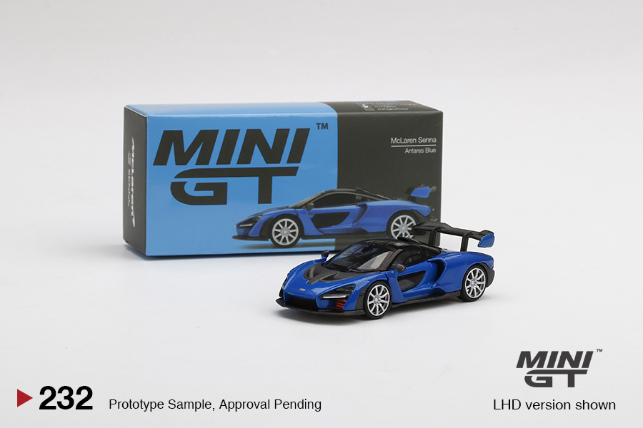 MINI GT - McLaren Senna - Antares Blue - Crazy 4 Diecasts | Buy
