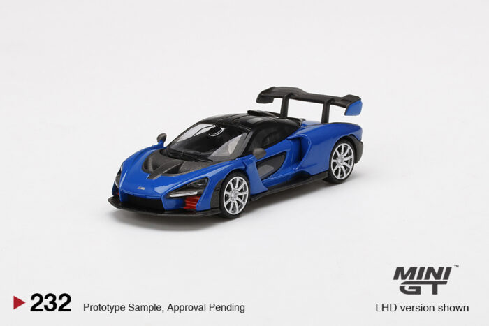 MINI GT - McLaren Senna - Antares Blue - Image 2