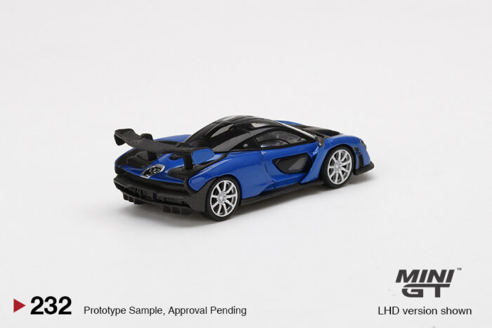 MINI GT - McLaren Senna - Antares Blue - Image 3