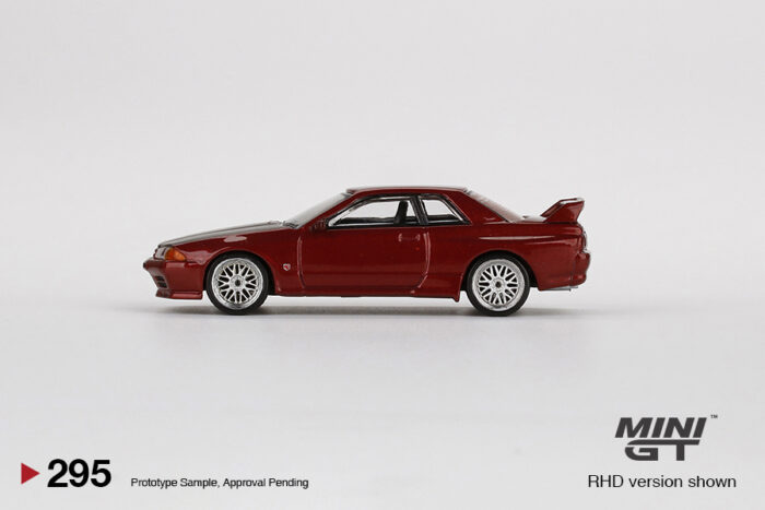 Mini GT - Nissan Skyline GT-R (BCNR32) - Red Pearl w/ BBS LM Wheel - Unsealed Mint Condition - Image 4