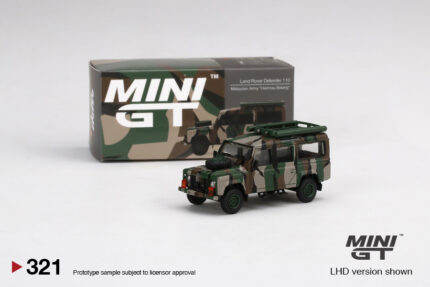 MINI GT - Land Rover Defender 110 - Malaysian Army Camo