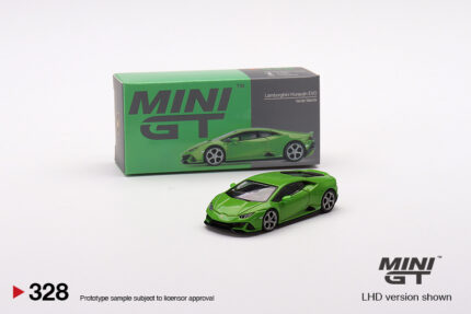 MINI GT - Lamborghini Huracan EVO - Vede Mantis Green