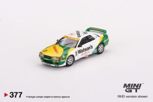 MINI GT - Nissan Skyline GT-R (BCNR32) Gr. A #12 - 1991 Macau GP Watson's Livery - Image 2
