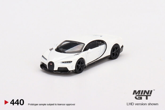 MINI GT - Bugatti Chiron Super Sport - White - Image 2