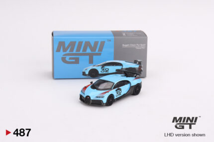MINI GT - Bugatti Chiron Pur Sport - Grand Prix Blue