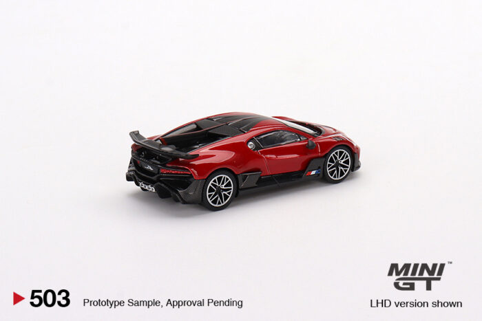 MINI GT - Bugatti Divo - Red Metallic - Image 3