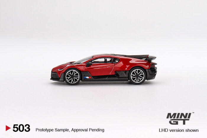 MINI GT - Bugatti Divo - Red Metallic - Image 4