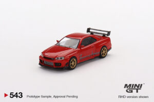 MINI GT - Nissan Skyline GT-R (R34) Tommykaira R-z - Red - Image 2