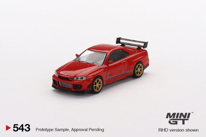 MINI GT - Nissan Skyline GT-R (R34) Tommykaira R-z - Red - Image 2