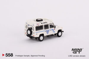 MINI GT - Land Rover Defender 110 - 1991 Safari Rally Martini Racing Support Vehicle - Image 3