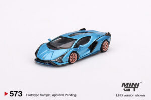 MINI GT - Lamborghini Siam FKP 37 - Blu Aegir - Image 2