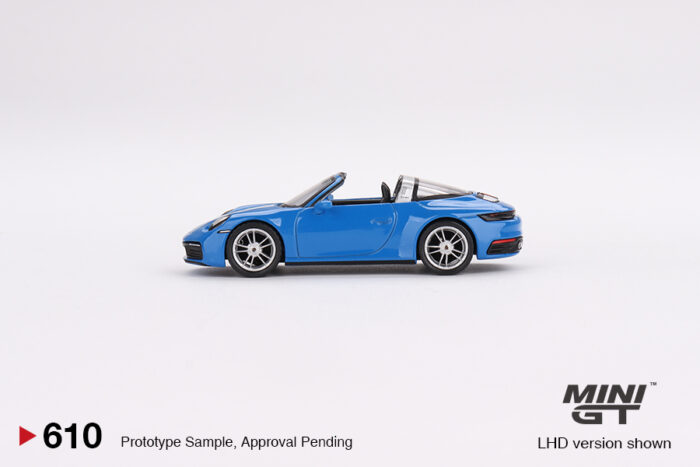 MINI GT - Porsche 911 Targa 4S - Shark Blue - Image 4