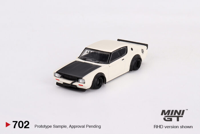 MINI GT - Nissan Skyline Kenmeri Liberty Walk - White - Image 2