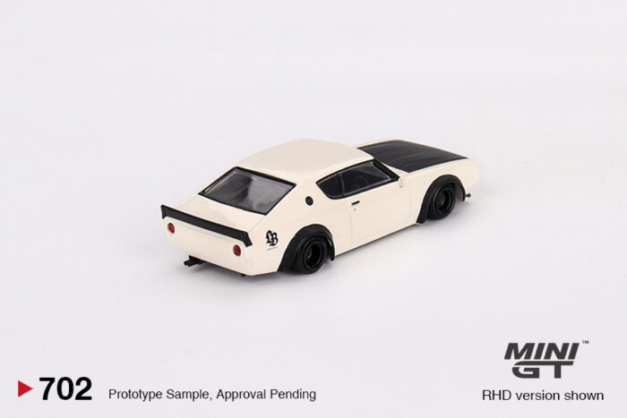 MINI GT - Nissan Skyline Kenmeri Liberty Walk - White - Image 3