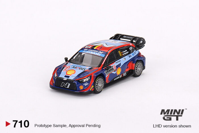 MINI GT - Hyundai i20 N Rally1 Hybrid #11 - 2023 Rally Monte Carlo 3rd Place - Image 2