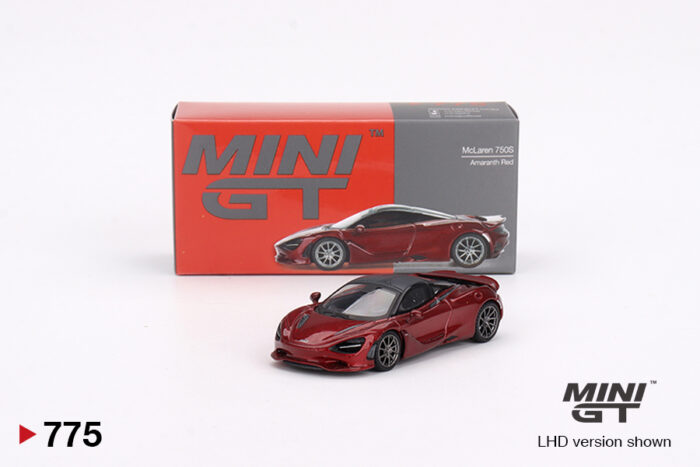 MGT00775R-1 MINI GT - McLaren 750S - Amaranth Red - Image 1