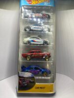 Hot Wheels Car Meet 5 Cars Pack (FKT59) - Blister Cracked