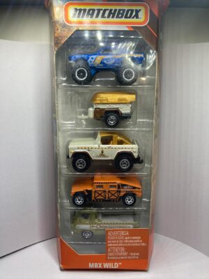 Matchbox - 5 Cars Pack - MBX Wild (GBJ73-9295)