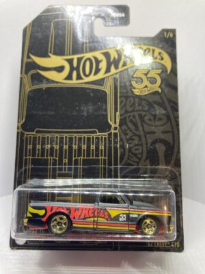 Hot Wheels - 55th Anniversary Black Chrome set of 6 Cars (HDH54-2023) - Image 2