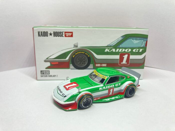 KAIDO HOUSE - Datsun KAIDO Fairlady Z - Kaido GT V2 - Green - Unsealed Mint - Image 2