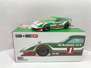 KAIDO HOUSE - Datsun KAIDO Fairlady Z - Kaido GT V2 - Green - Unsealed Mint - Image 5