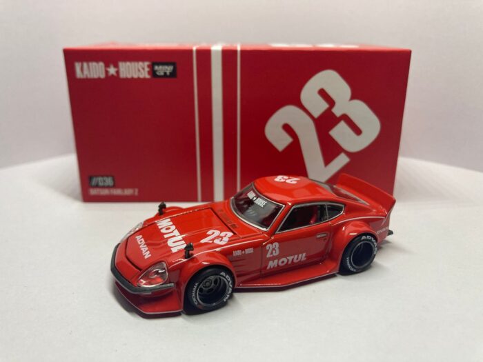 KAIDO HOUSE - Datsun KAIDO Fairlady Z - MOTUL V2 - Red - Unsealed Mint - Image 5
