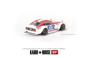 KAIDO HOUSE - Nissan Fairlady Z Kaido GT Omori Works - White - Unsealed Mint - Image 4
