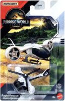 Matchbox Jurassic World Rebirth - Rapid Rescue Copter (JGL16) [Imported].