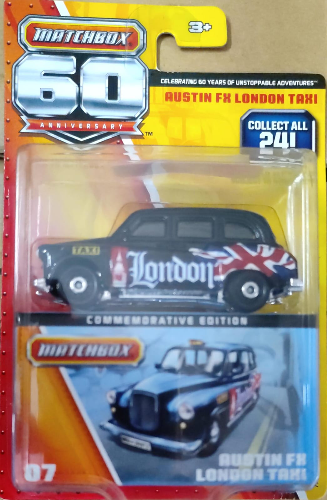 IMG-20251108-WA0084 Matchbox 60th Ann Commemorative Edition - Austin FX London Taxi (Y5348). (Copy) - Image 1