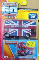 Matchbox 60th Ann Commemorative Edition - Routemaster Bus (Y5336) [Blister Loose].