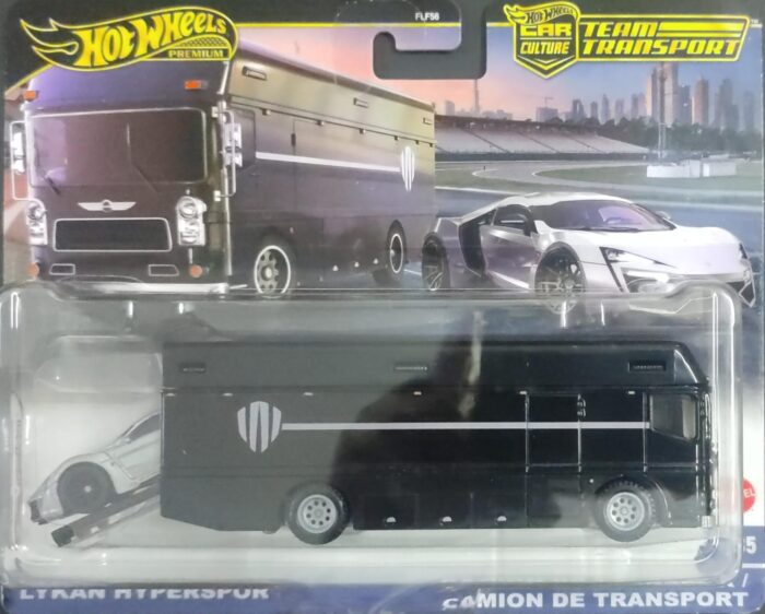 Hot Wheels Team Transport - Lykan Hypersport & Euro Hauler (JBM39) [Imported]. - Image 1